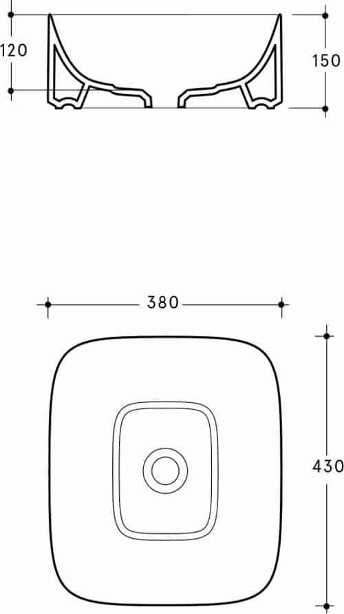 раковина на стільницю Acquerello