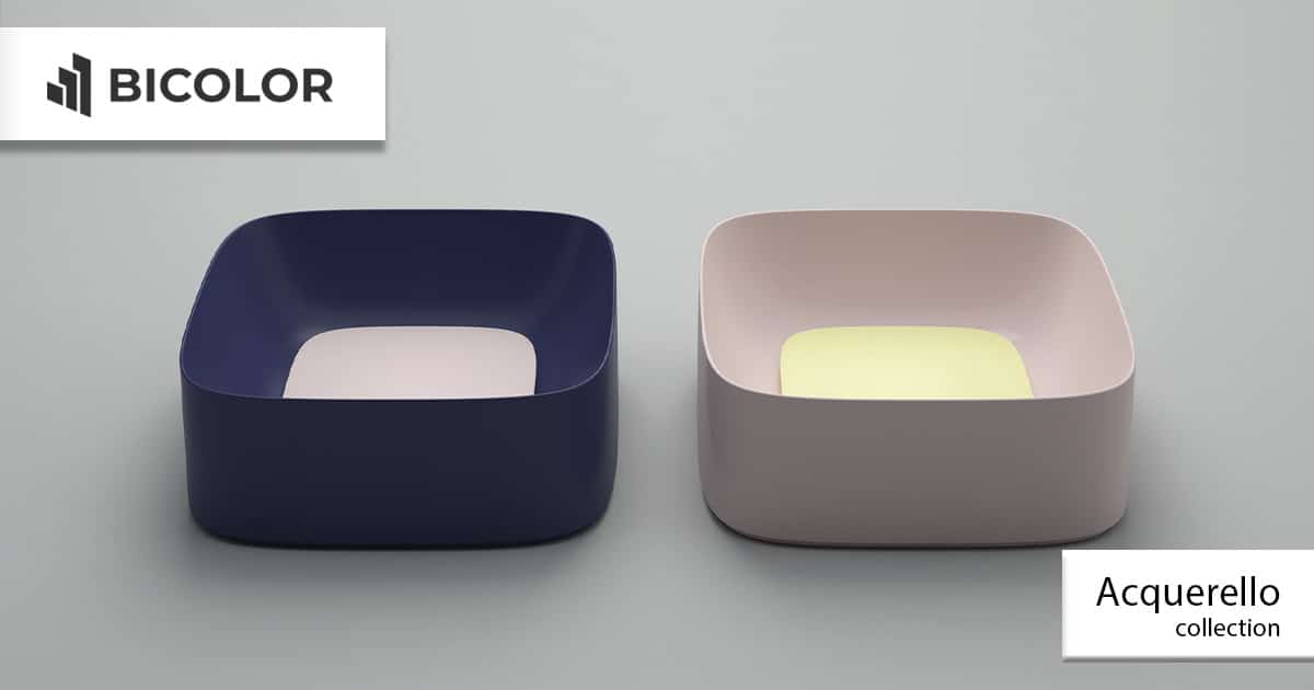 Раковина Acquerello VC • BICOLOR