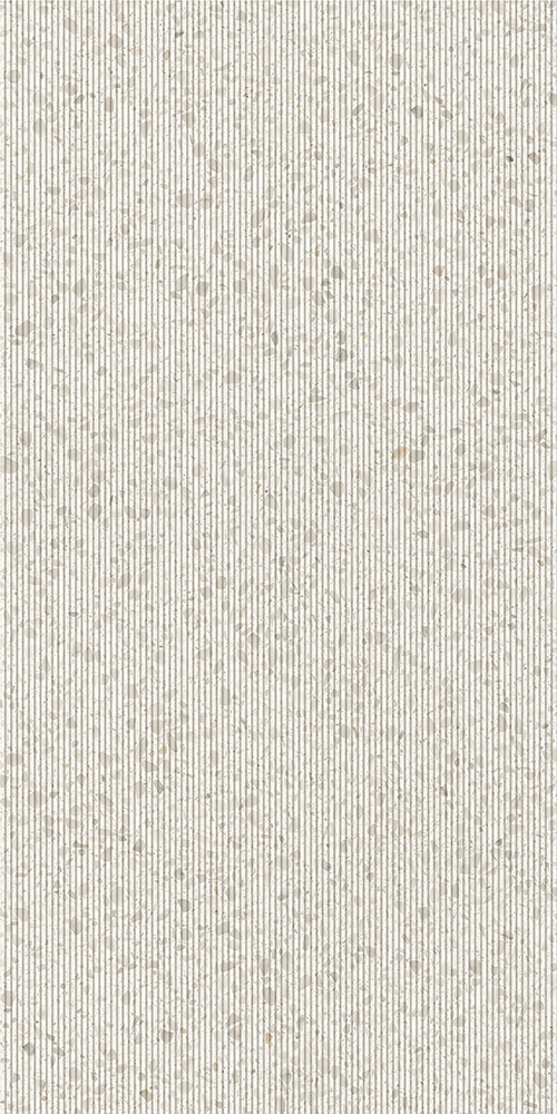 Reliefs Stripe Flake Medium White