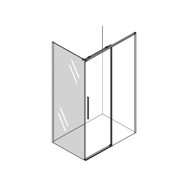 душові кабіни та перегородки Slim MP150