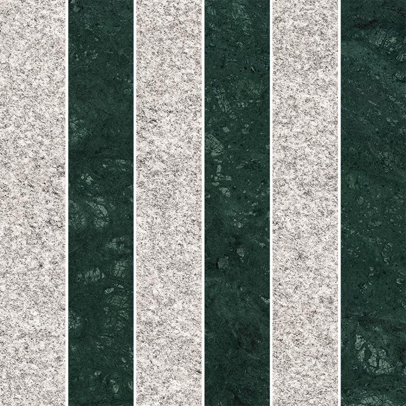 плитка Brutus Stripes Mosaic 30x30