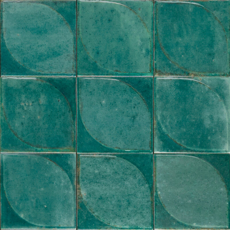 плитка Lume 3D Dew Emerald