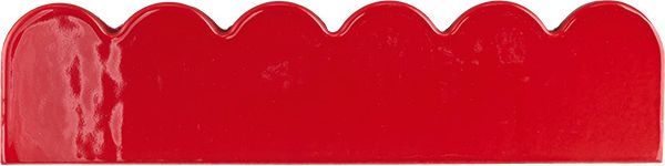 плитка Peperino Pompon Red 25x6
